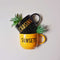 Wall Decor - Travel Lover Home Decor - Artificial Succulent Holder Set - Wall Vase - Home Office Decor - Study Room Decor - Dining Room Decor - Personalised Gift - Buy Online - Free Shipping India
